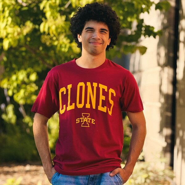CI Sport Clones I-State Cardinal Short Sleeve T-shirt